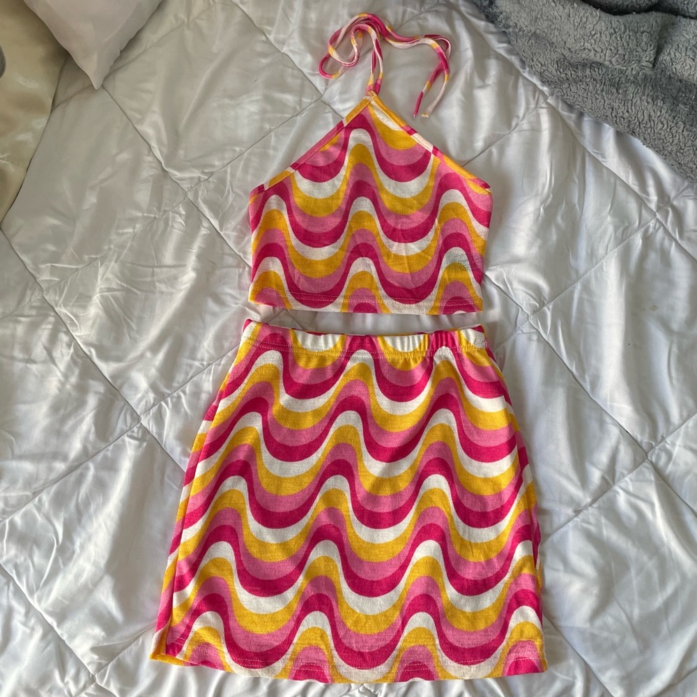 Retro Two Piece Set